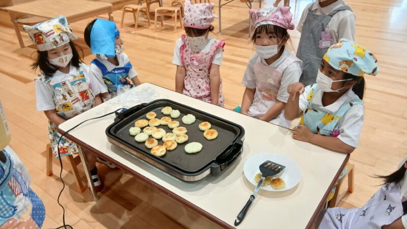 収穫したじゃがいもでクッキング！